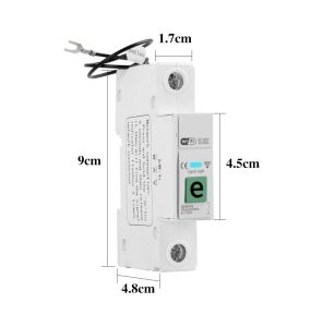 1P 63A Smart Geyser Timer WIFI Circuit Breaker Power Monitoring (eWeLink App)