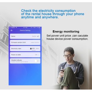 1P 63A Smart Geyser Timer WIFI Circuit Breaker Power Monitoring (eWeLink App)