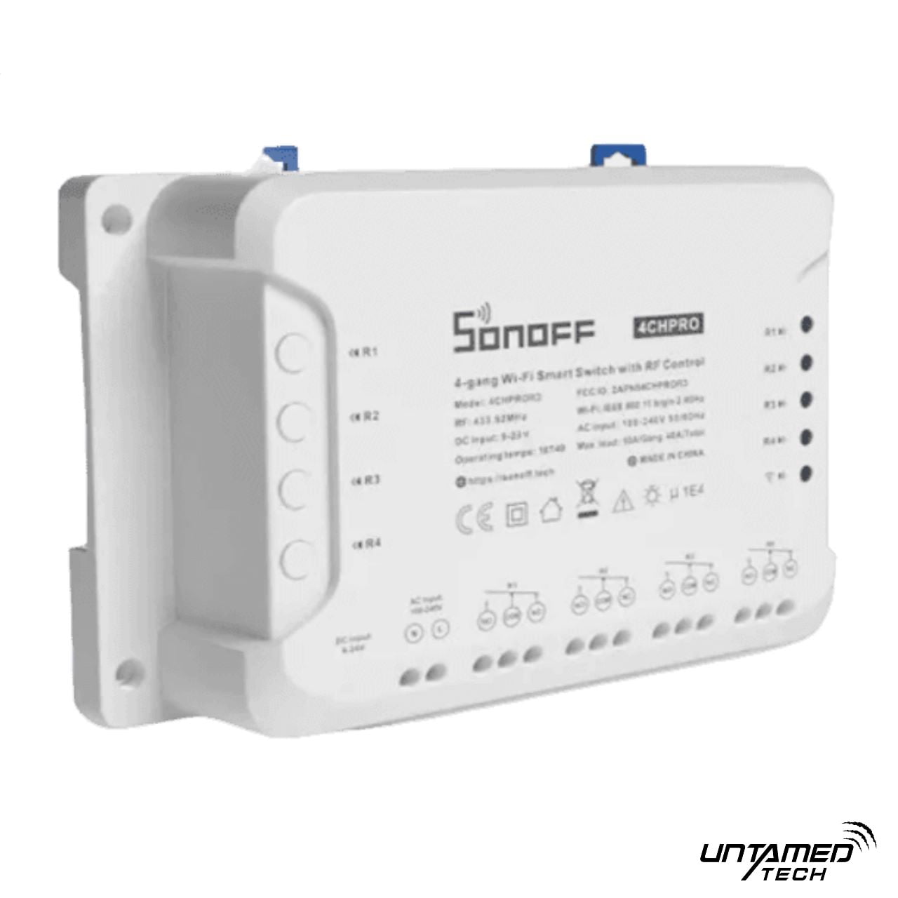 Sonoff 4CH Pro R3 WiFi Smart Switch with RF (dc and ac) - Image 12