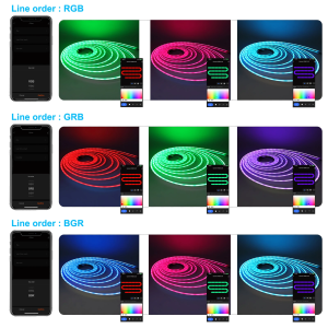 Neon Rope Light Tuya 5m RGBIC WiFi