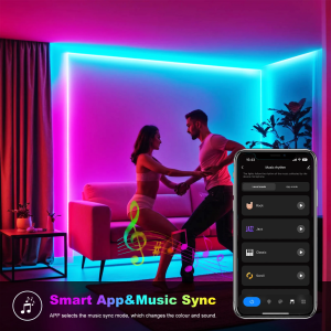 Neon Rope Light Tuya 5m RGBIC WiFi