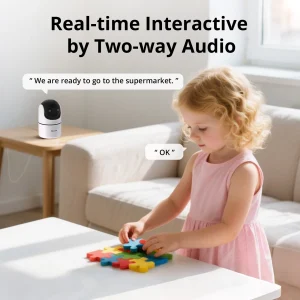 SONOFF CAM Pan-Tilt 2 Smart Indoor Home Security Camera