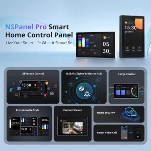 SONOFF NSPanel Pro Smart Home Control Panel 120 Black