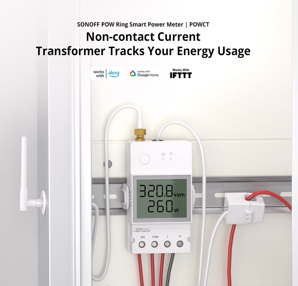 SONOFF POW Ring Smart Power Meter POWCT - Image 4