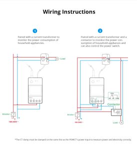 SONOFF POW Ring Smart Power Meter POWCT