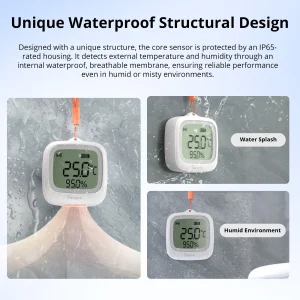 SONOFF SNZB-02WD IP65 Zigbee LCD Smart Temperature Humidity Sensor