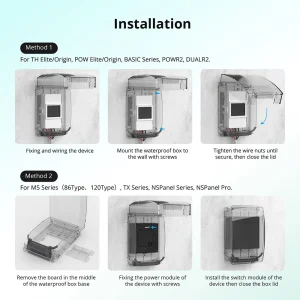 SONOFF Waterproof Box R2