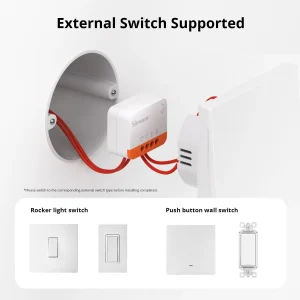 SONOFF ZBMINI L2 Extreme Zigbee Smart Switch (No Neutral Required)