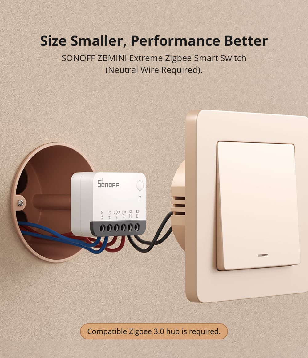 SONOFF ZBMINI R2 Extreme Zigbee Smart Switch (Neutral Wire Required) - Image 19
