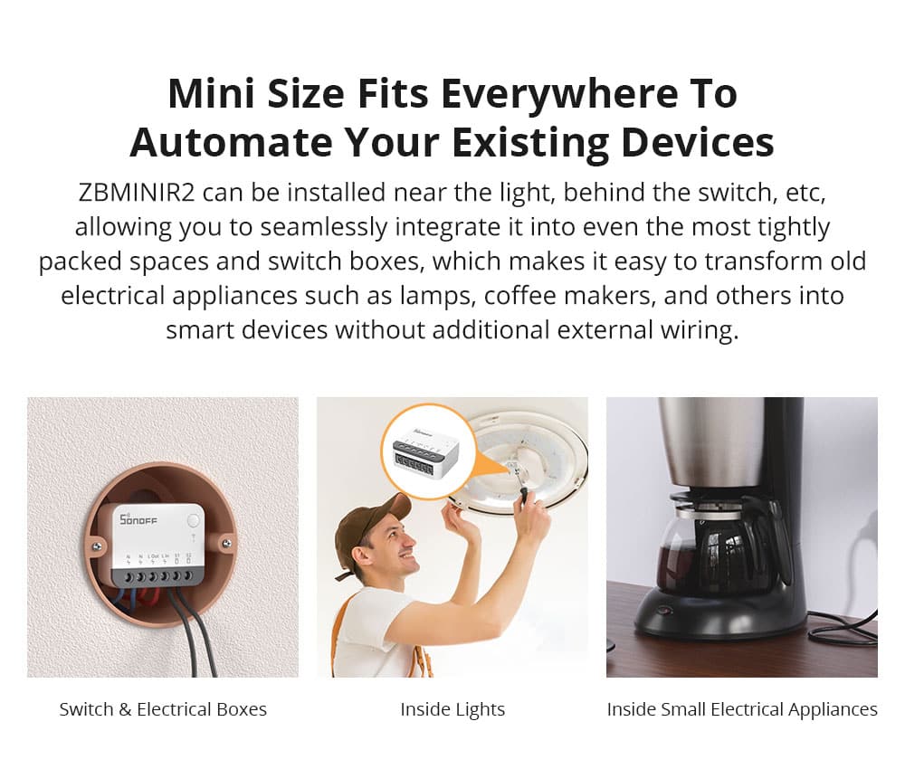 SONOFF ZBMINI R2 Extreme Zigbee Smart Switch (Neutral Wire Required) - Image 16