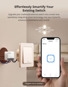 SONOFF ZBMINI R2 Extreme Zigbee Smart Switch (Neutral Wire Required)