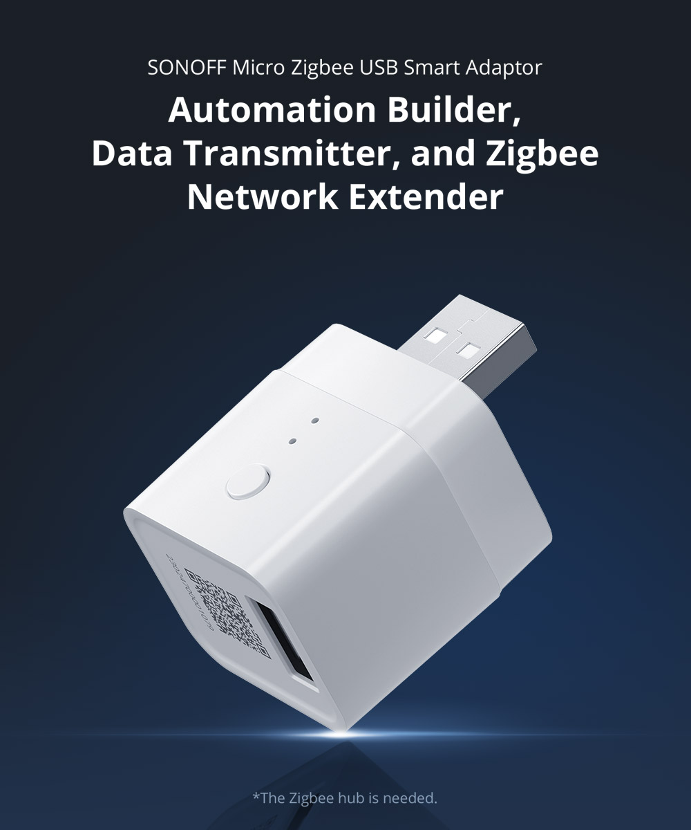 SONOFF ZBMicro Zigbee Micro USB Smart Adaptor Fast Charging - Image 2