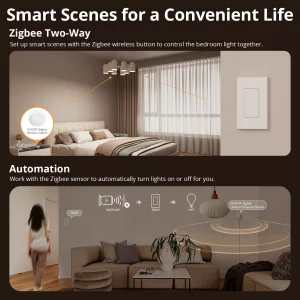 SONOFF Zigbee Smart Wall Switch ZBM5 – No Neutral 2CH