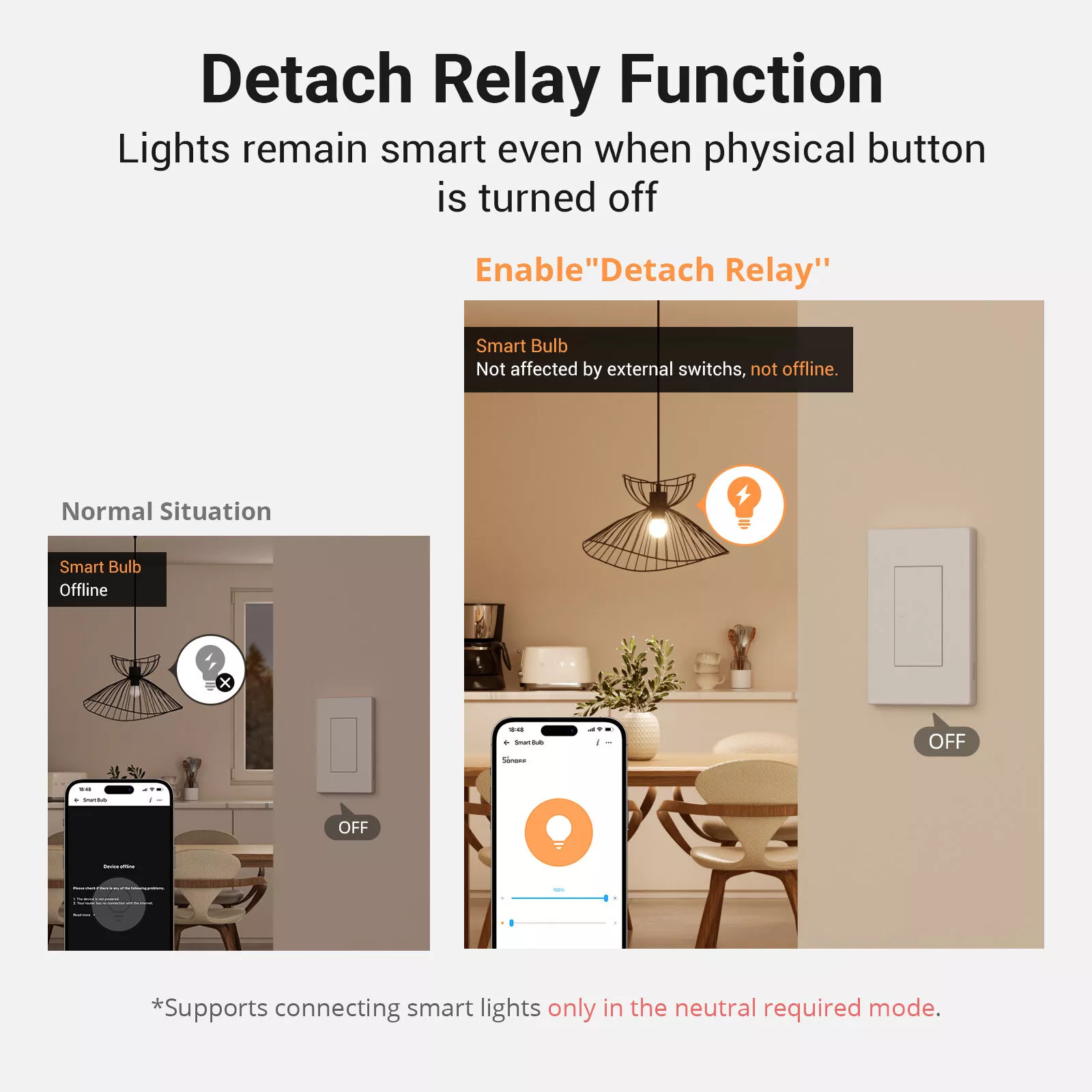 SONOFF Zigbee Smart Wall Switch ZBM5 – No Neutral 2CH - Image 5