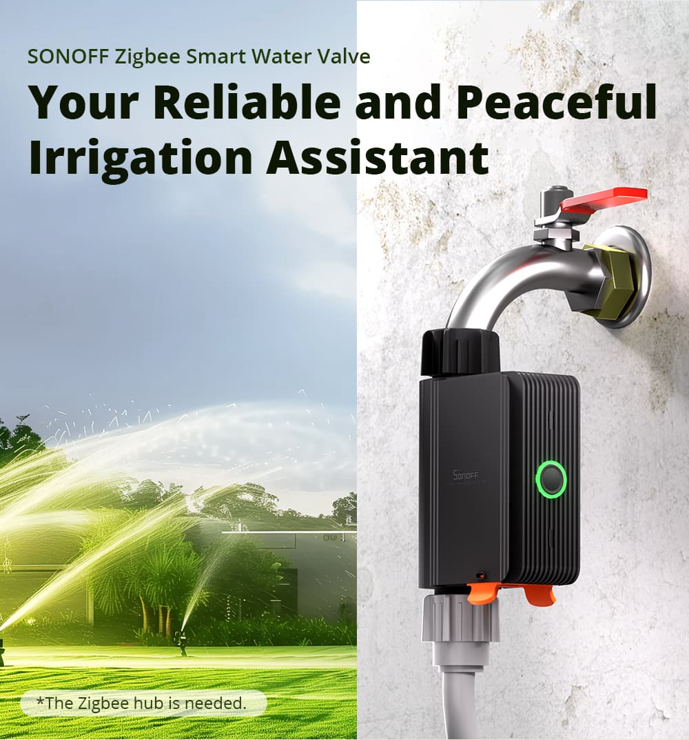 SONOFF Zigbee Smart Water Valve - Image 2