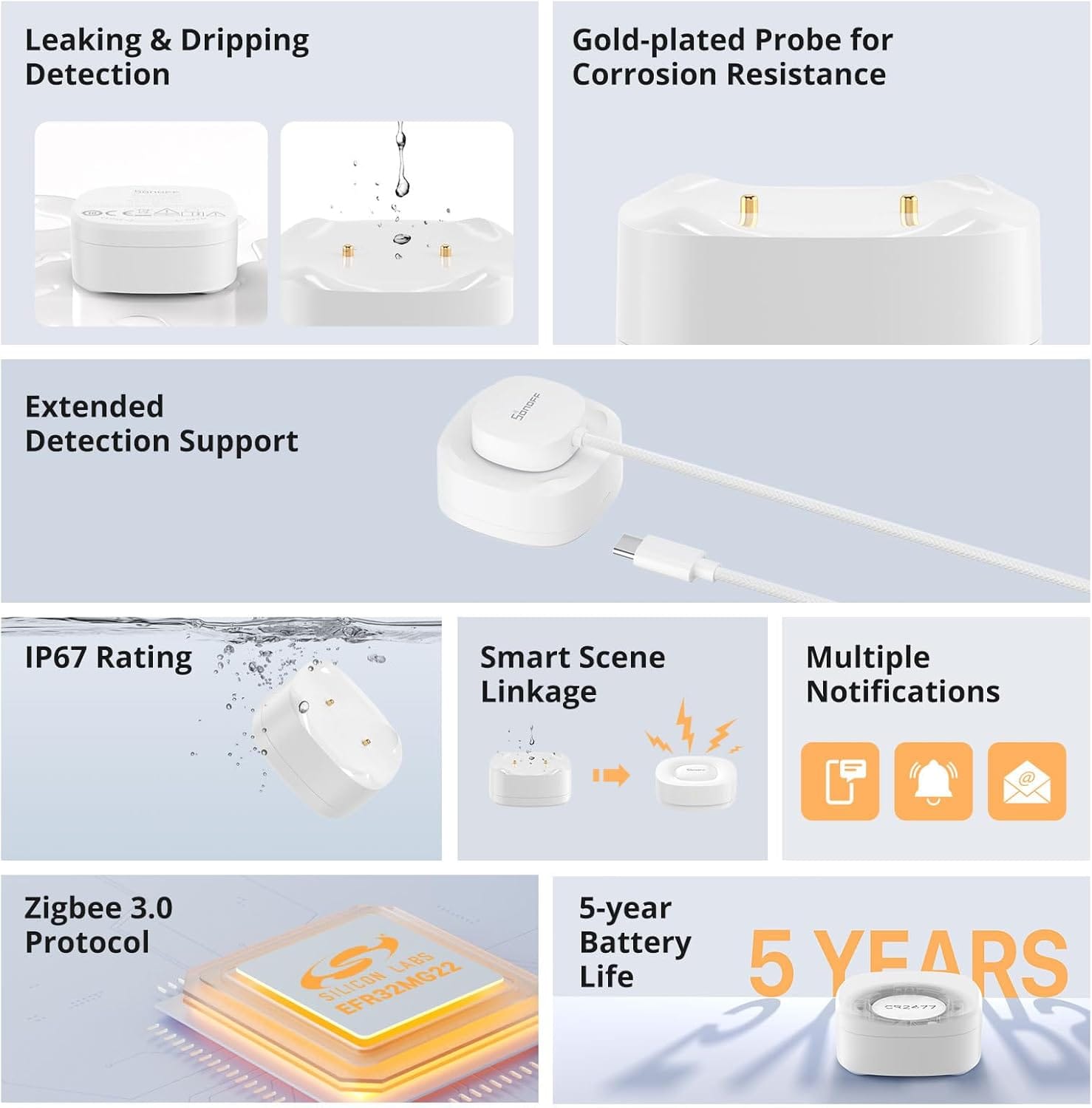 SONOFF Zigbee Water Leak Sensor SNZB-05P - Image 8