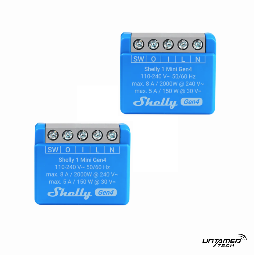 Shelly 1 Mini Gen4 (2 Pack)