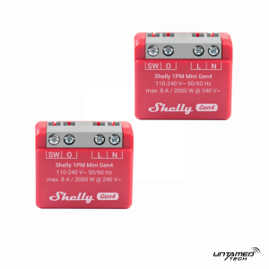 Shelly 1PM Mini Gen4 (2 Pack)