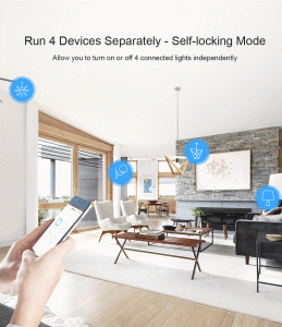 Sonoff 4CH Pro R3 WiFi Smart Switch with RF (dc and ac)