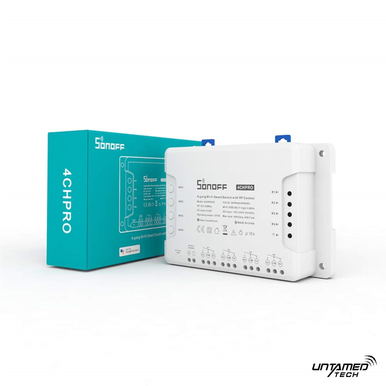Sonoff 4CH Pro R3 WiFi Smart Switch with RF (dc and ac)