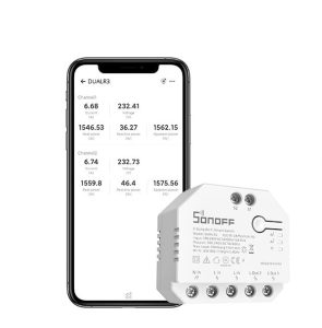 Sonoff Dual R3 2CH WiFi Smart Switch (Built in Power Monitoring)