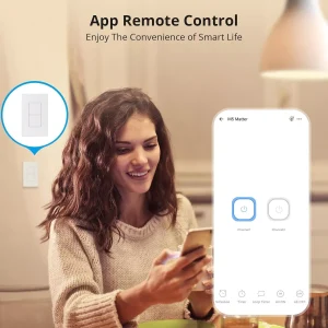 Sonoff M5 1CH WiFi Matter Smart Wall Switch White