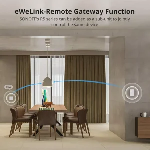 Sonoff M5 1CH WiFi Matter Smart Wall Switch White