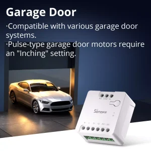 Sonoff MINI-D Wi-Fi Smart Switch (Gate Garage Smart Switch)
