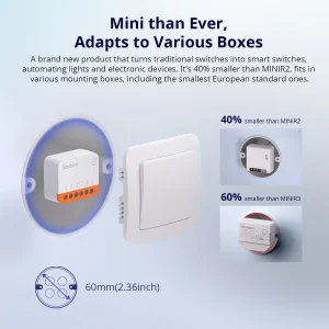 Sonoff Mini R4 - Extreme Wi-Fi Smart Switch