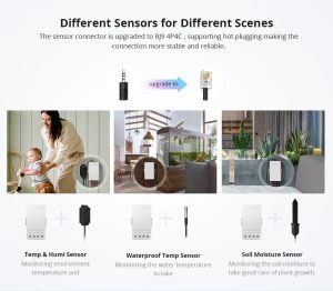Sonoff TH Origin 16A Smart Temperature and Humidity Monitoring Switch (sensor not included)