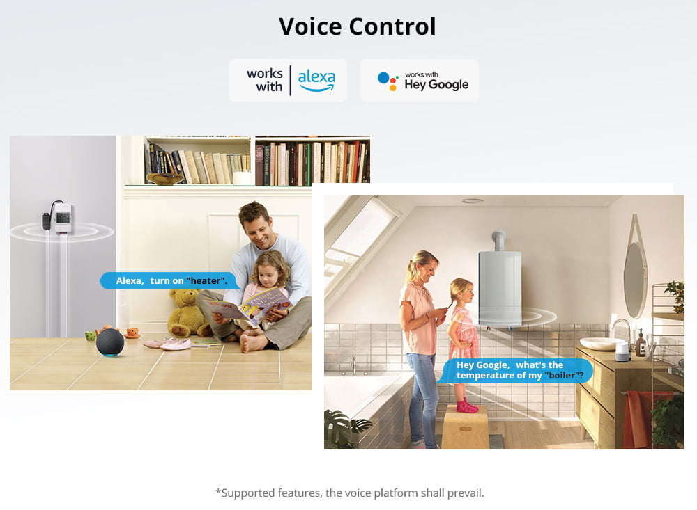 Sonoff TH20 Elite 20A WIFI Temperature Humidity Smart Switch (sensor not included) - Image 11