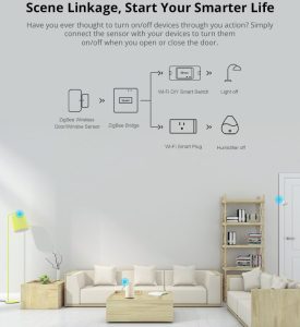 SONOFF Zigbee Door Window Sensor SNZB-04P (Battery included)