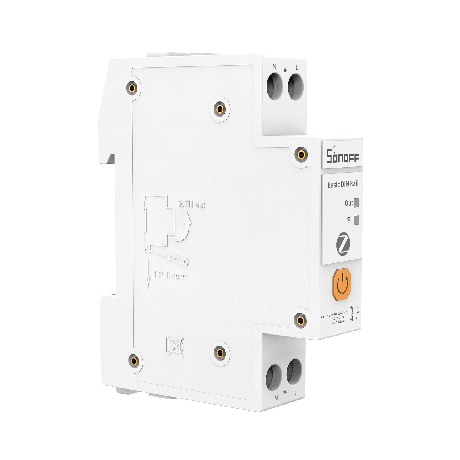 SONOFF Basic DIN Rail 32A Zigbee Smart Switch BASIC-ZB1GSP - Image 8