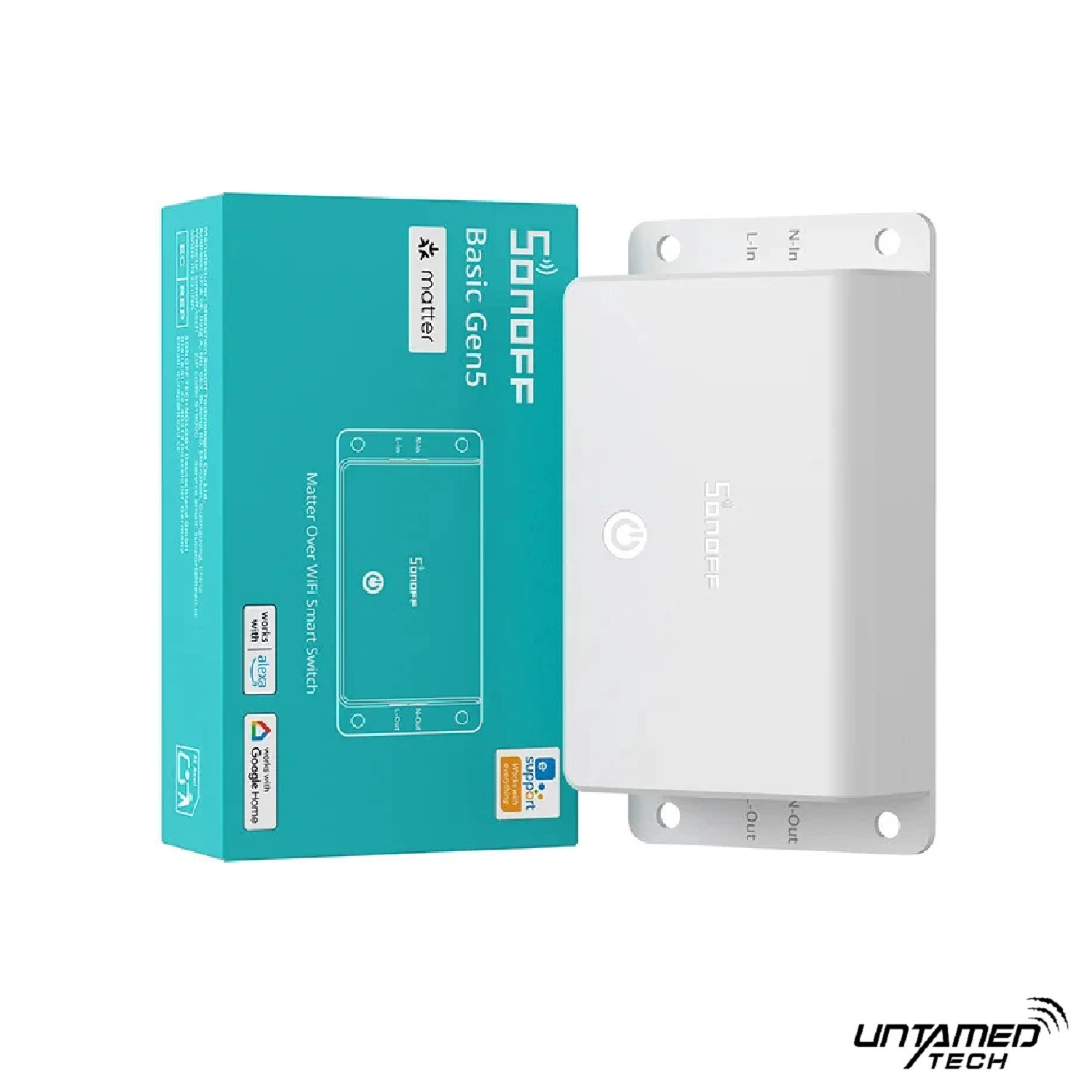 SONOFF Basic R5 — Matter WiFi Smart Switch (BASIC-1GS) Gen 5