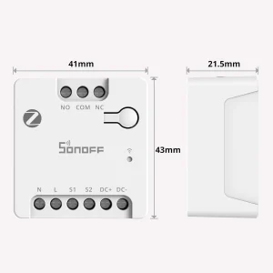 Sonoff MINI-D Zigbee Smart Switch (Gate Garage Smart Switch)