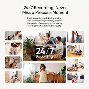 Eufy Indoor Cam C220 – 2K 360° Pan-Tilt Indoor Security Camera with AI Tracking
