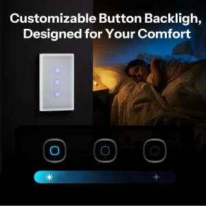 SONOFF TX Gen2 Smart Touch Light Switch 1CH T6 Black