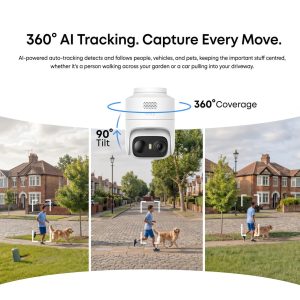 eufyCam C37 2K Smart Security Camera CCTV with Solar panel