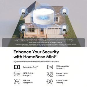 eufyCam C37 2K Smart Security Camera CCTV with Solar panel